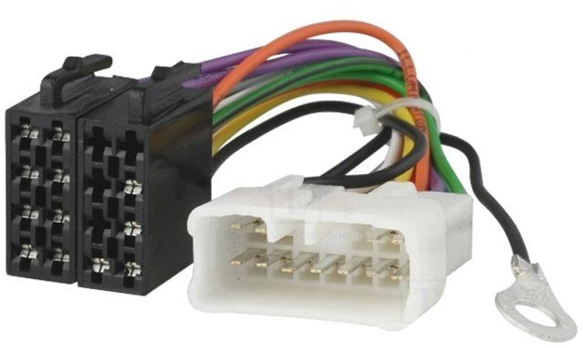 Suzuki naar ISO kabel - 32,8x15,1mm - 0,15 meter