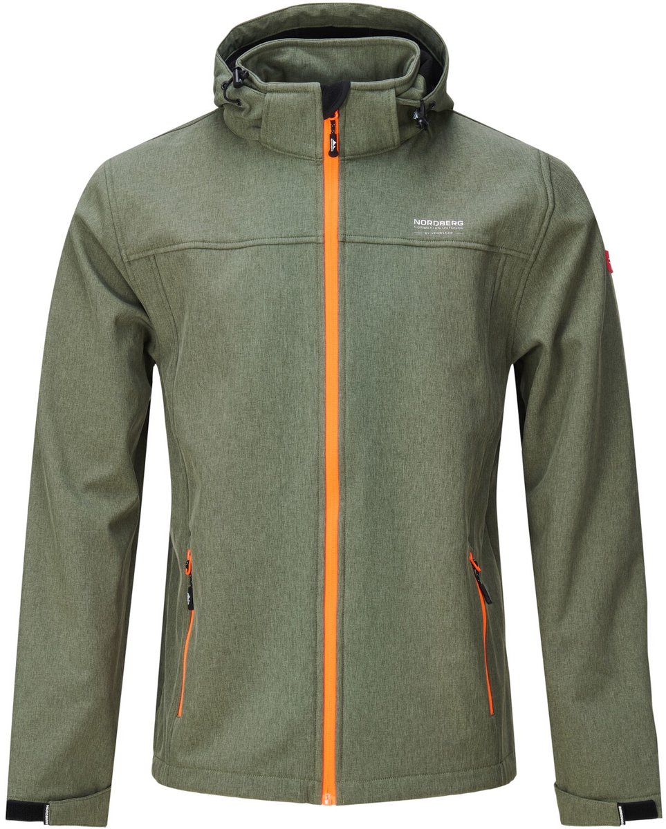 Nordberg Mats Heren Softshell Ms00701-lg - Kleur Groen - Maat 4XL