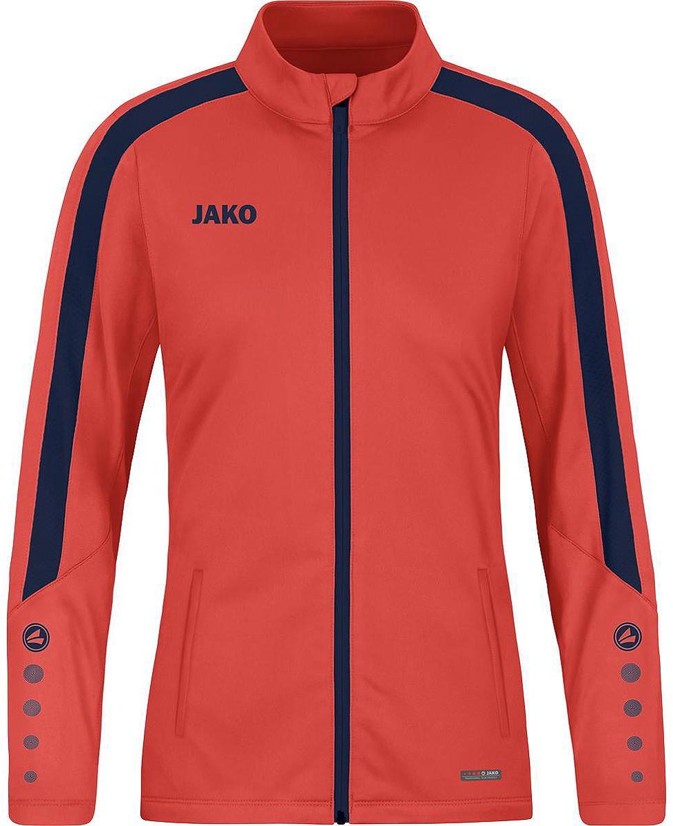 Jako Power Polyestervest Dames - Flame / Marine | Maat: 38