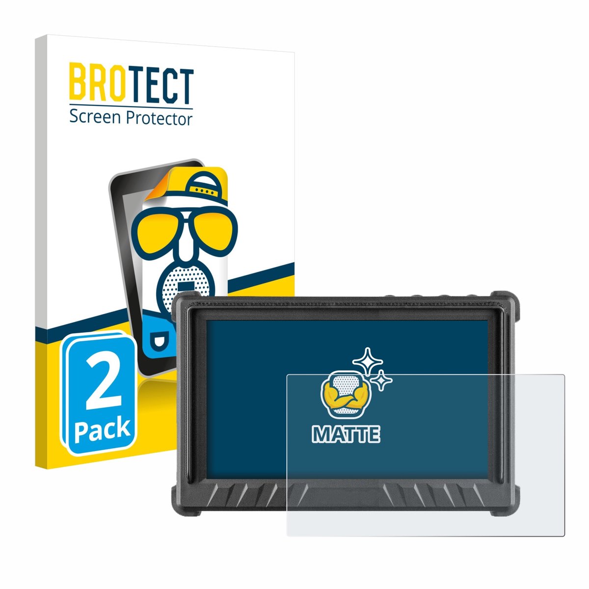 BROTECT - Screenprotector voor Desview P5 II 5.5" - Folie Beschermfolie matte 2 Stuks