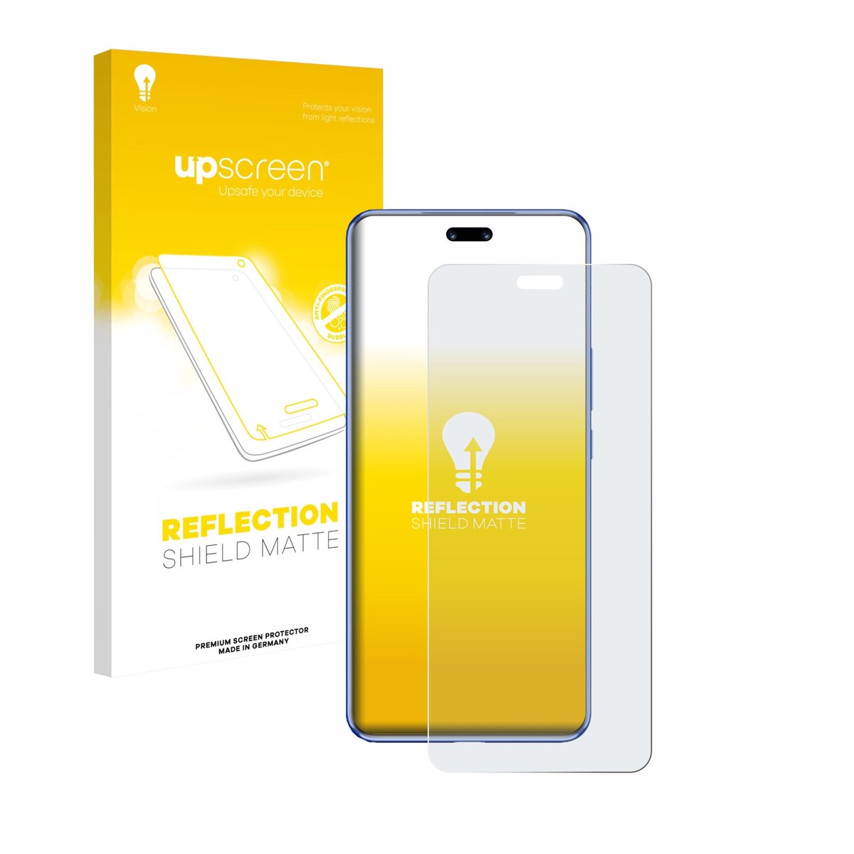 upscreen - Screenprotector voor Huawei Nova 12 Pro - Folie Beschermfolie anti glare matte