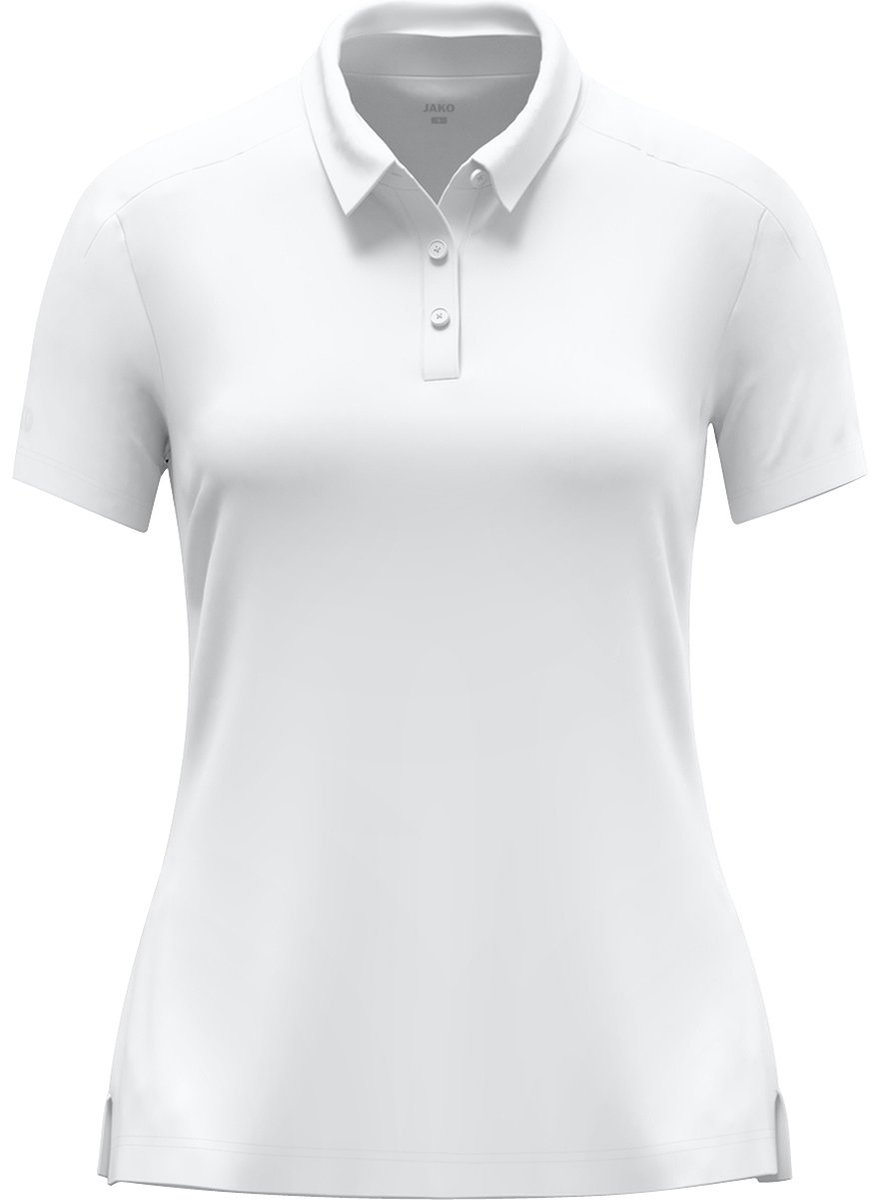 Jako Dynamic Uni Polo Dames - Wit | Maat: L