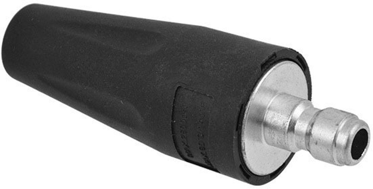 Hogedrukreinigerkop met turbinesproeier, roterende turbinesproeier van 3600 psi, hoogrendements turbinesproeier voor hogedrukreinigers, met 1/4-inch snelkoppeling, voor het reinigen van baksteen en beton.