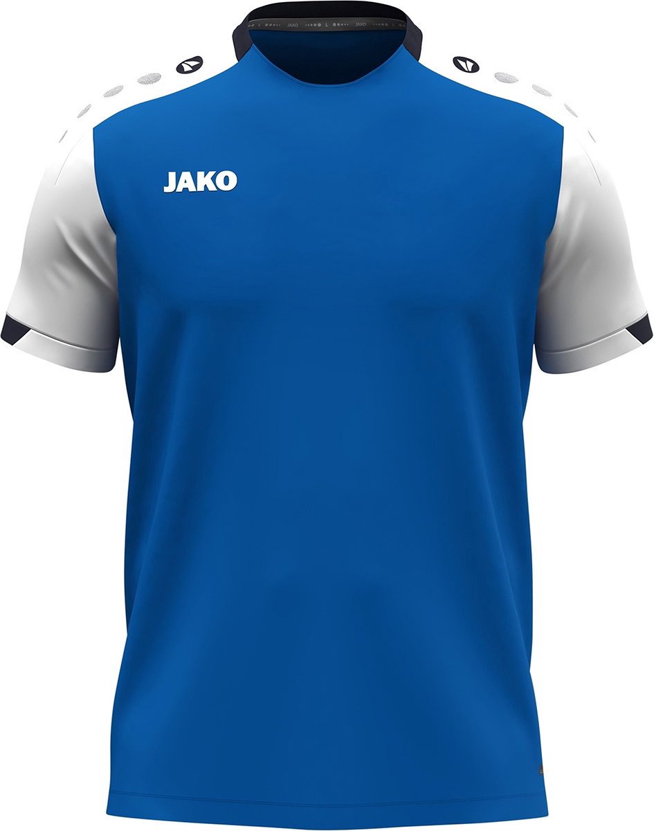 Jako Dynamic T-Shirt Dames - Royal / Wit / Marine | Maat: S