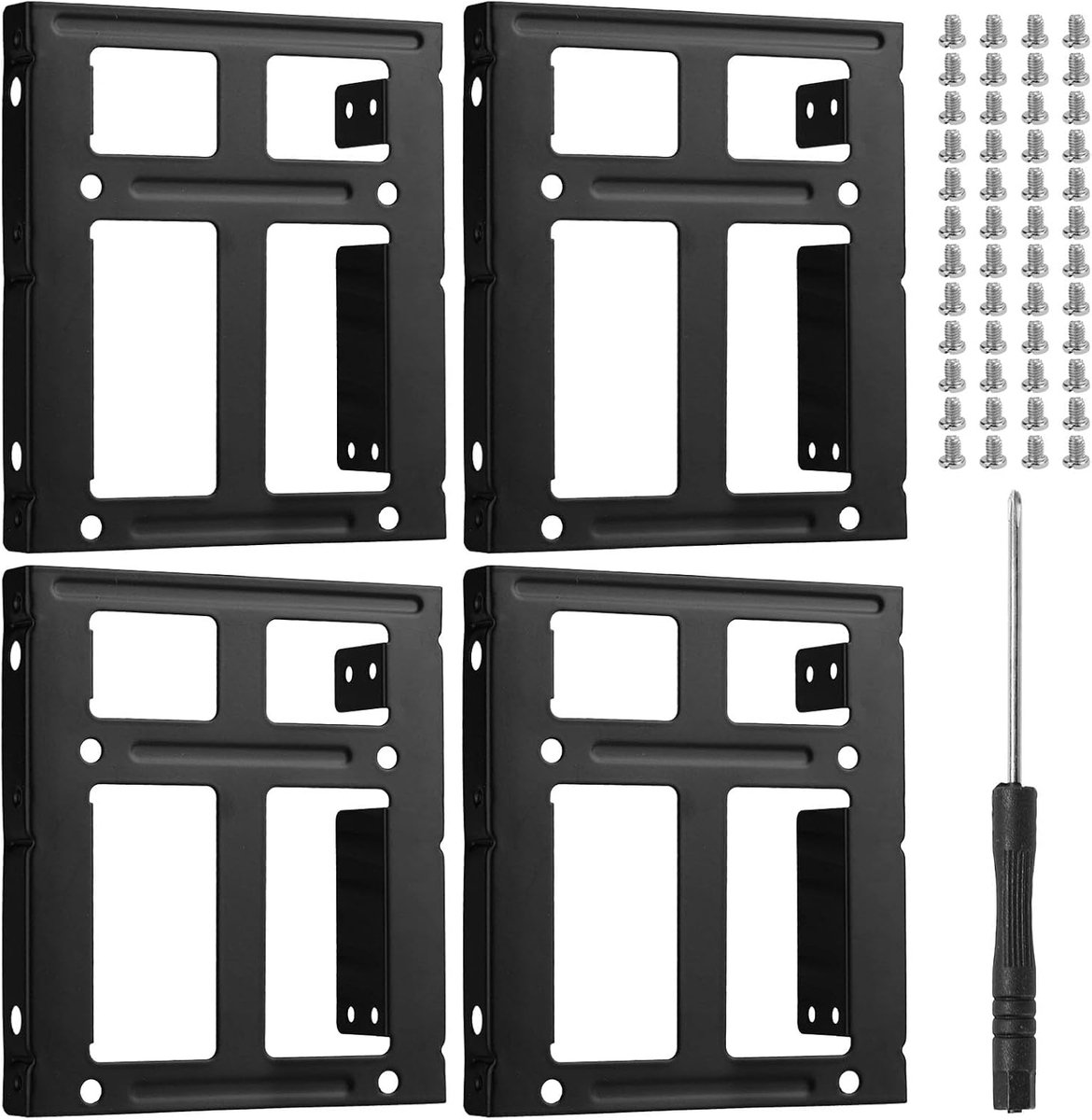 Harde Schijf Houder - Opslag Beugel - Data Organisatie - Stabiele Bevestiging - 23x13x3 cm