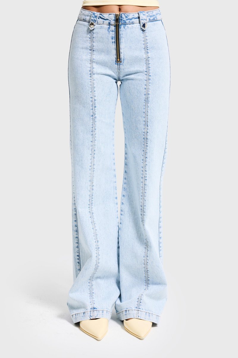 It's Basic - FLARE MID RISE JEANS