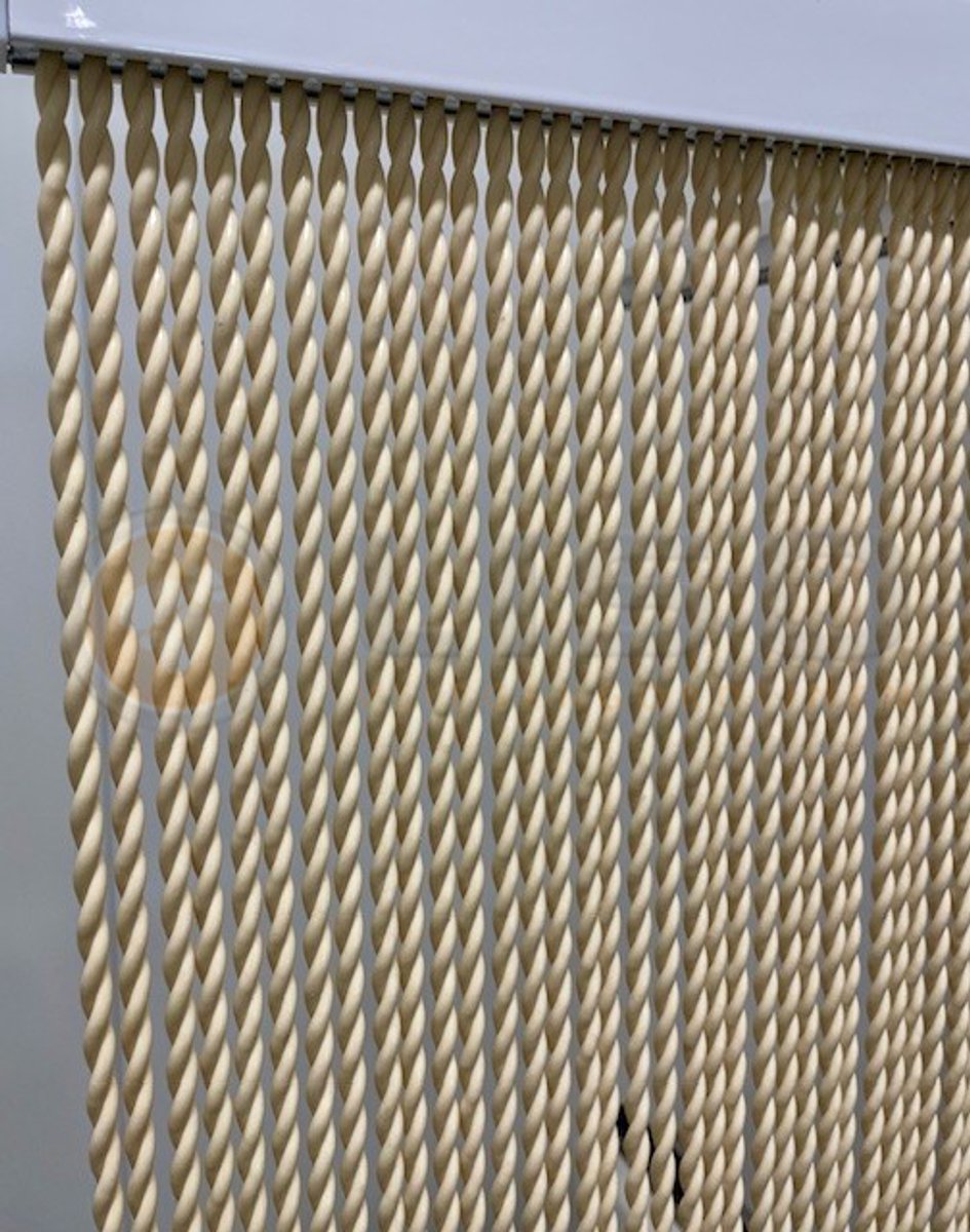 Liso Vliegengordijn Alaska - Draadgordijn Licht ivoor - 100 x 230 cm