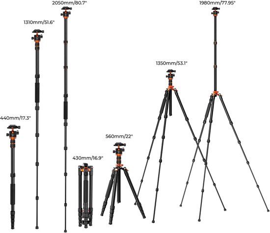 Camera Statief - Reisstatief Fotografie - Professionele Opnames ...