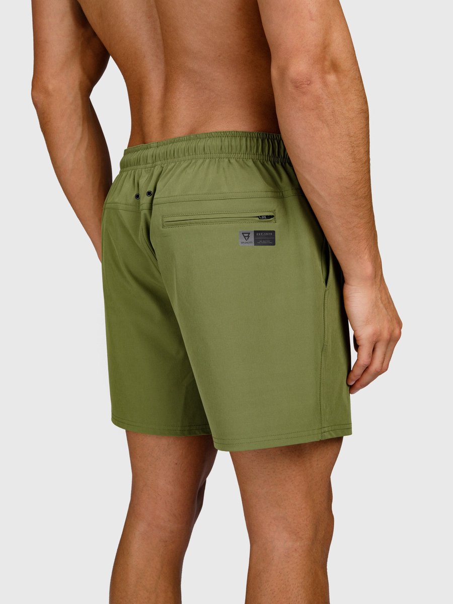 Brunotti Bru - conic Zwembroek Heren - Zwemshort met 4 - Way Stretch - Mayfly — afbeelding 6