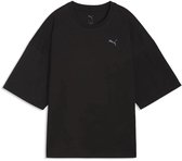 Puma Her Oversized T-shirt Met Korte Mouwen Zwart S Vrouw