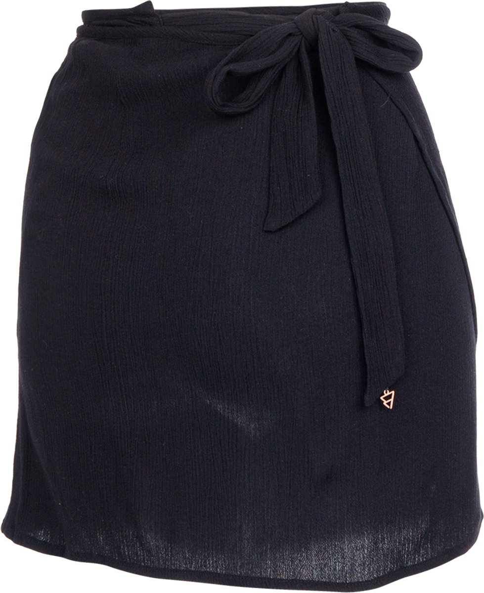Brunotti Saronina Rok 100% Viscose Zomer Rok Dames L Zwart