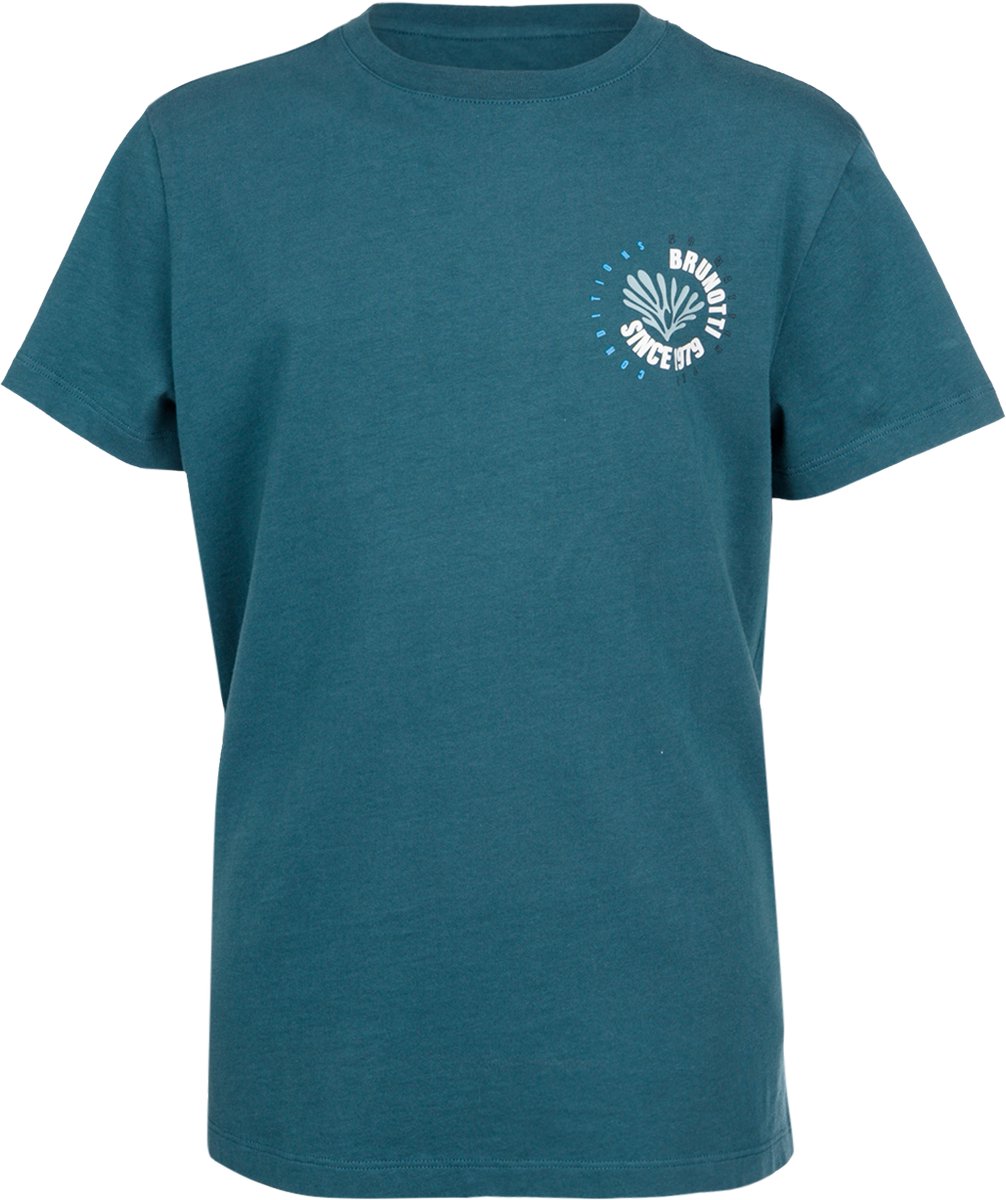 Brunotti Craigoly T-Shirt Mediterranea Jongens 100% Katoen 176 Mediterranean