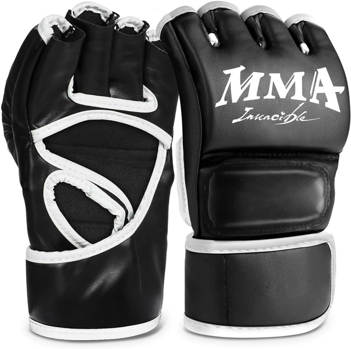 Bokszak Handschoenen - Trainingshandschoenen Boksen - Zware Bokszak Training - Duurzame Constructie - 10x15 cm - Zwart