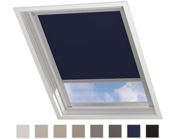 Dakraam Rolgordijn Trend - Verduisterend - Dark Blue - voor Velux: CK04