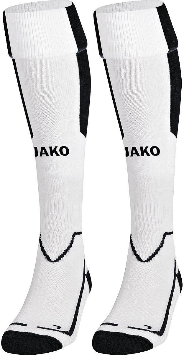 Jako Lazio Voetbalkousen - Wit / Zwart | Maat: 31-34