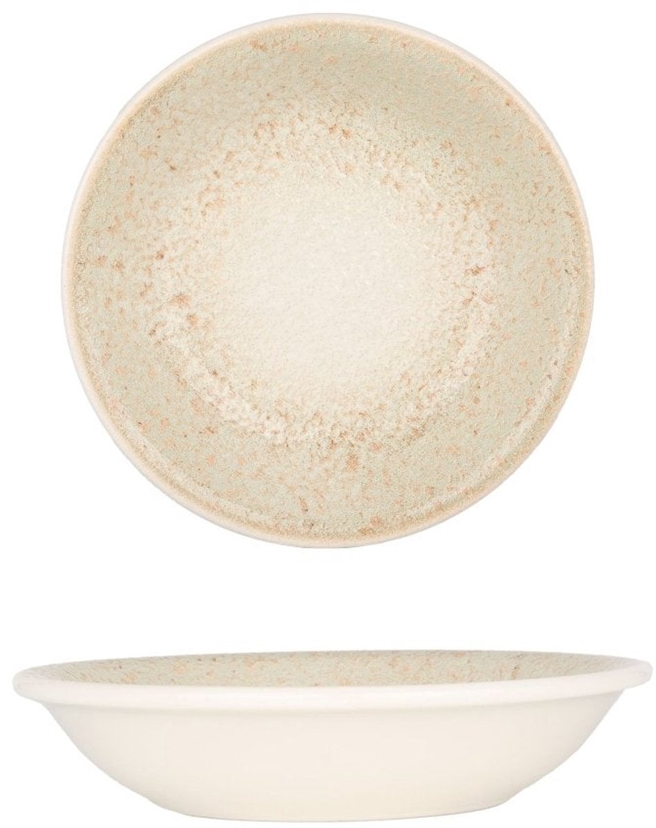 By Bone Serveerschaal - Natura - Porselein - 15 cm (220cc) - set van 2