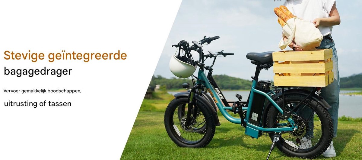 SMARTAI 20 inch Elektrische fiets(155-195 cm) - 20inch - Groente Zwart thumbnail 6