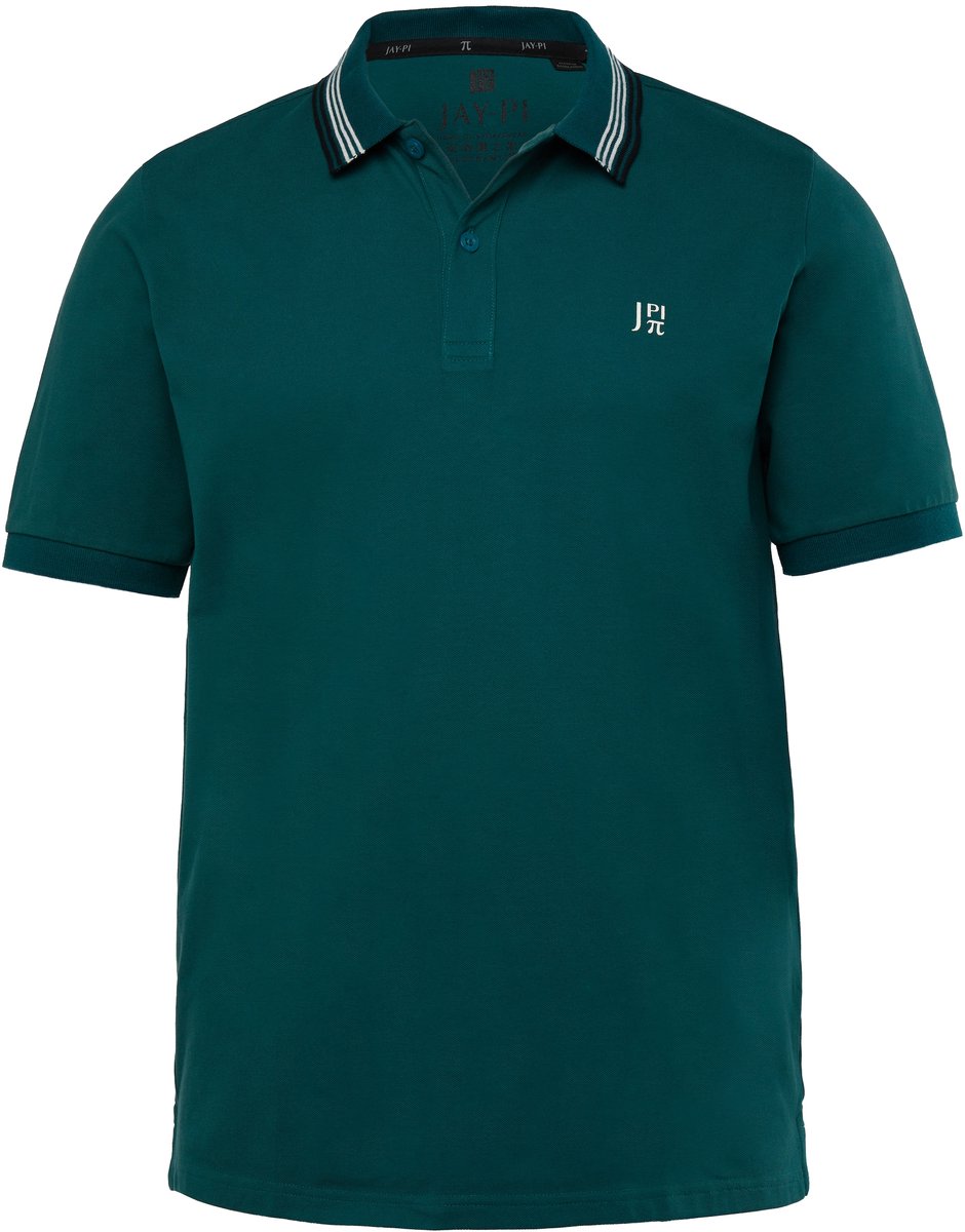 JAY-PI - Heren - Poloshirt FLEXNAMIC® outdoor halflange mouwen - Diepgroen - Maat 5XL