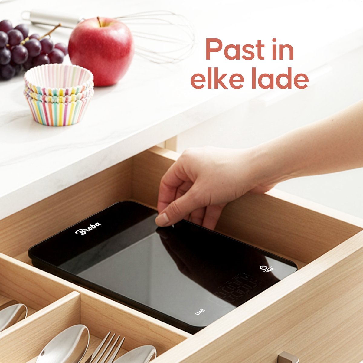Keukenweegschaal Digitaal Precisie Weegschaal Keuken - Koffie Barista Food Kitchen Scale - Grammen Eet Voeding Kookweegschaal — cadeau in Kookcadeaus - foto 4