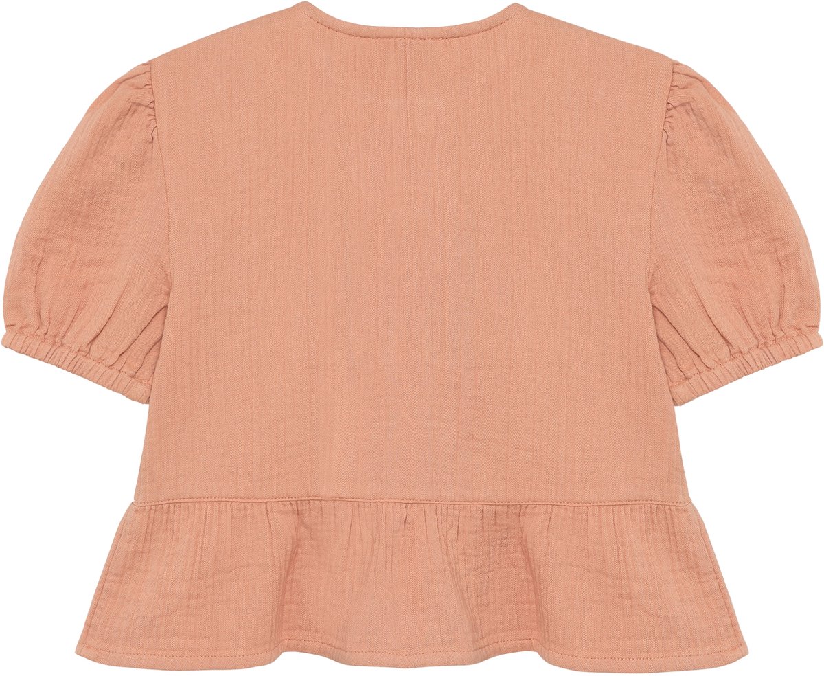 Noppies Blouse Blouse SS - Cork - Maat 98