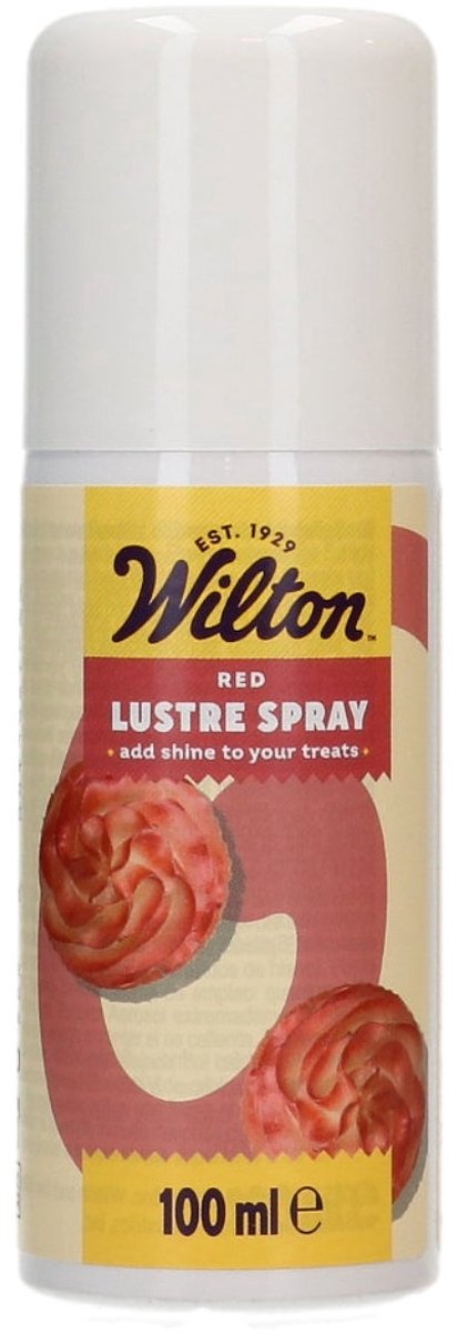 Wilton Lustre Spray Rood 100ml