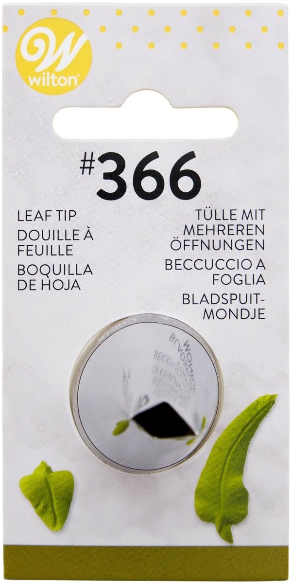Wilton Spuitmondje - #366 Blad - Garneerspuit voor Taartdecoratie
