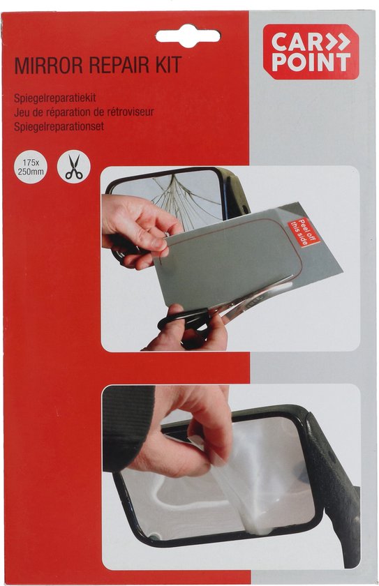 Kit de réparation de miroir Carpoint - 17,5 X 25 cm