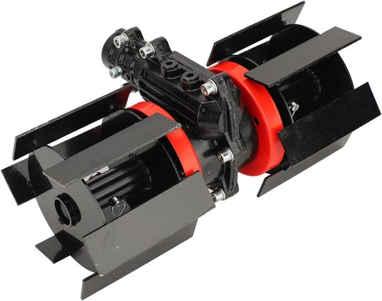 Flexibele Kophelmstok, Effectieve Verticuteer Accessoire voor Graswiedwiel - Universeel, Bespaar Tijd en Energie met 9 Tanden - Aluminium Ijzer - 28 mm van Merkloos	 — afbeelding 3