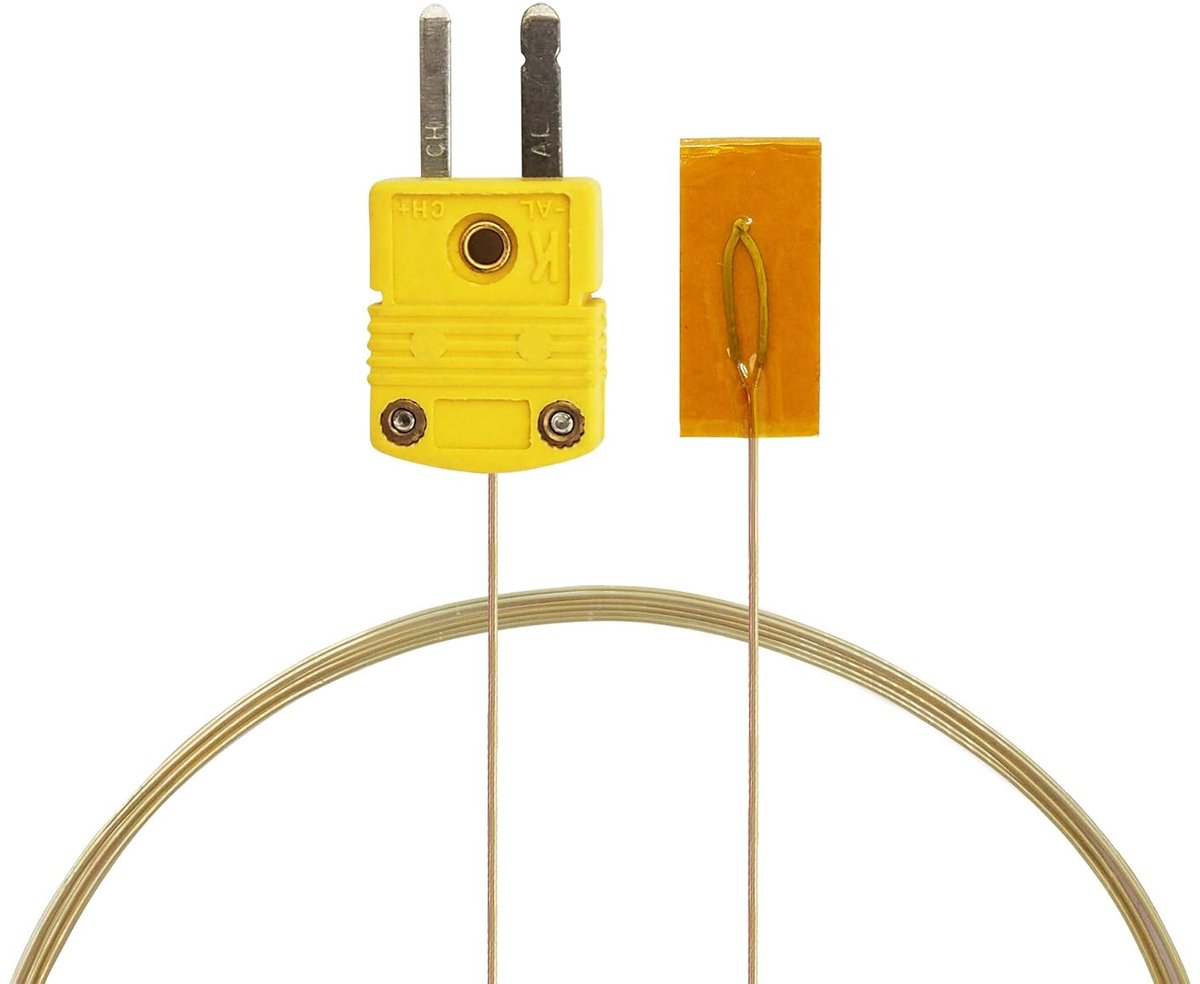 K-type Sensor - Thermokoppel Sonde - Temperatuur Meting - Alligator Klem - 0-1000°C