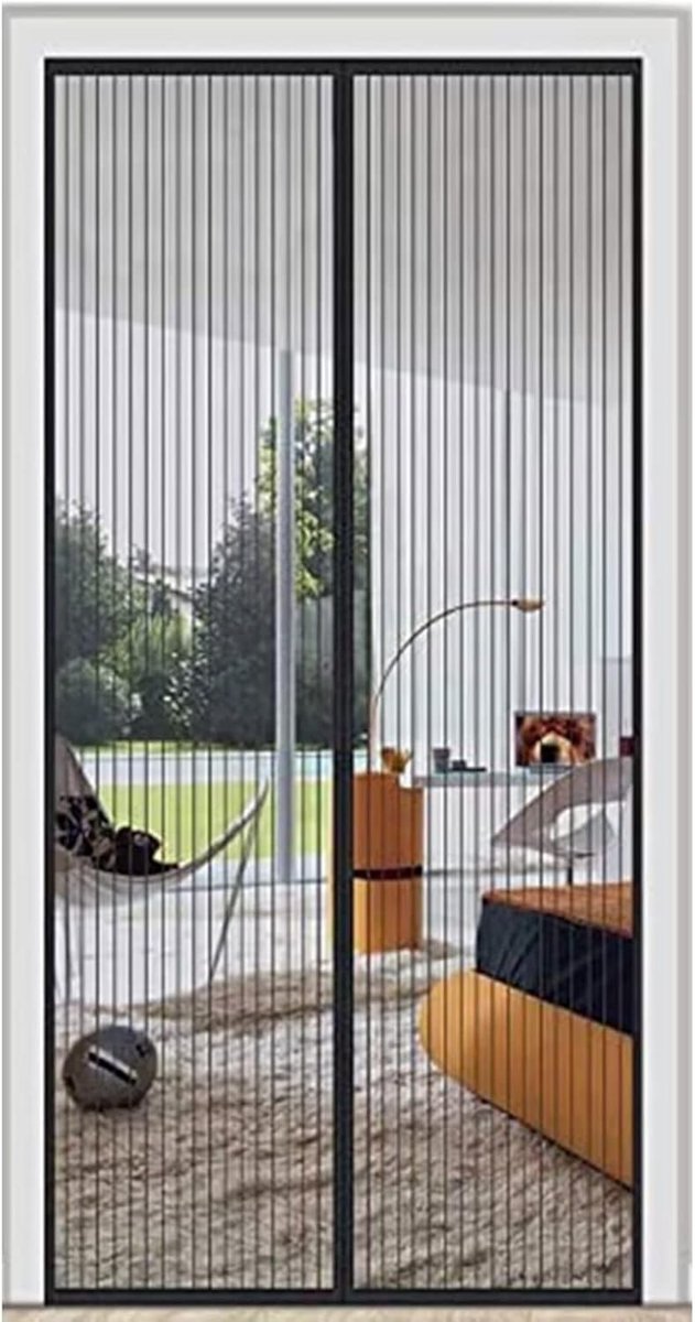 Zelfsluitende Magnetische Deurhor 185x225cm voor Balkon en Openslaande Deuren