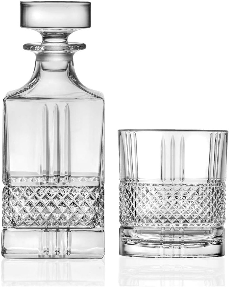 Luxe 7-Delige Whiskyset met Karafffe en Glazen