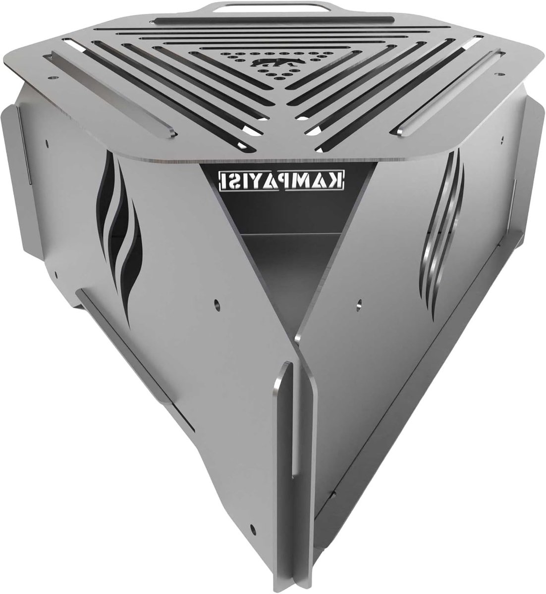 Opvouwbare BBQ - Draagbare Grill - Buiten Koken - Compact Ontwerp - 20x20x41 cm - Zilver