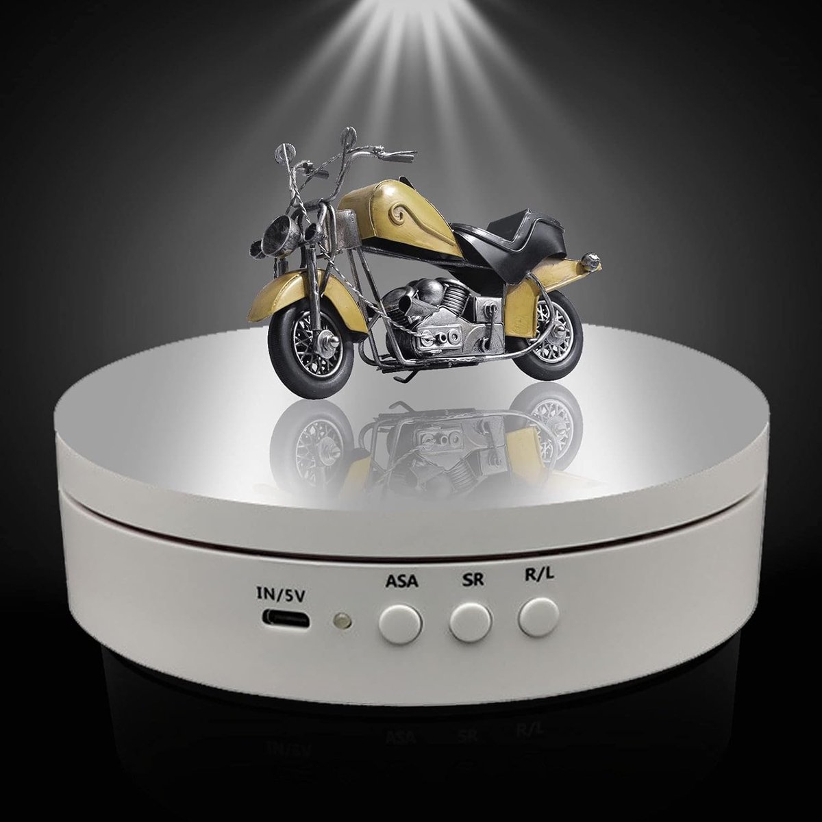 Elektrische Draaiplateau - 360 Graden Roterende Display Standaard voor Productfotografie en Vitrine