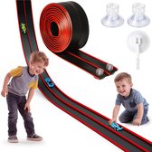 Autoracebaan 5M Inclusief 4 Auto's: KETIEE Flexibele Racebaan Autorampbaan Speelgoed Autoracebaan Draagbare Racetrack voor Jumps Loops Ramps voor Track 1/64e auto's voor 3 , Rood Autoracebaan 5M Inclusief 4 Auto's: KETIEE Flexibele Racebaan Autorampbaan Speelgoed Autoracebaan Draagbare Racetrack voor Jumps Loops Ramps voor Track 1/64e auto's voor 3 , Rood