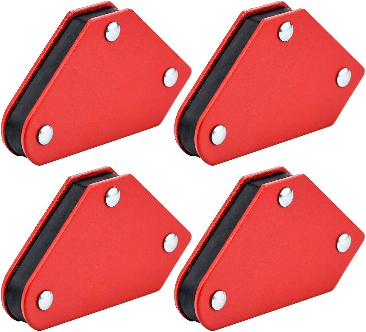 Set van 4 Mini Lasmagneten - Magnetische Lassteun voor 45°, 90° en 135° Hoeklassen