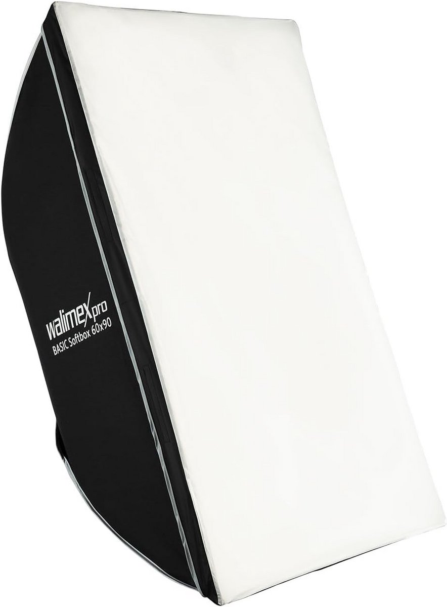 Rechthoekige Softbox 60x90 cm met Bowens Montage - Inclusief Diffusers & Tas