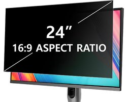 24 Inch Privacyfilter voor Monitor | Antireflectie & Blauwlichtfilter | 16:9 Breedbeeld