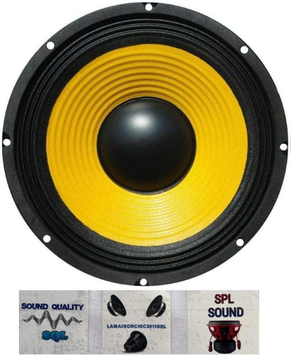 Luidspreker Woofer - Midden Laag - Home Disco Geluid - Gele Cellulose Kegel - 30 cm 12 Inch - Geel