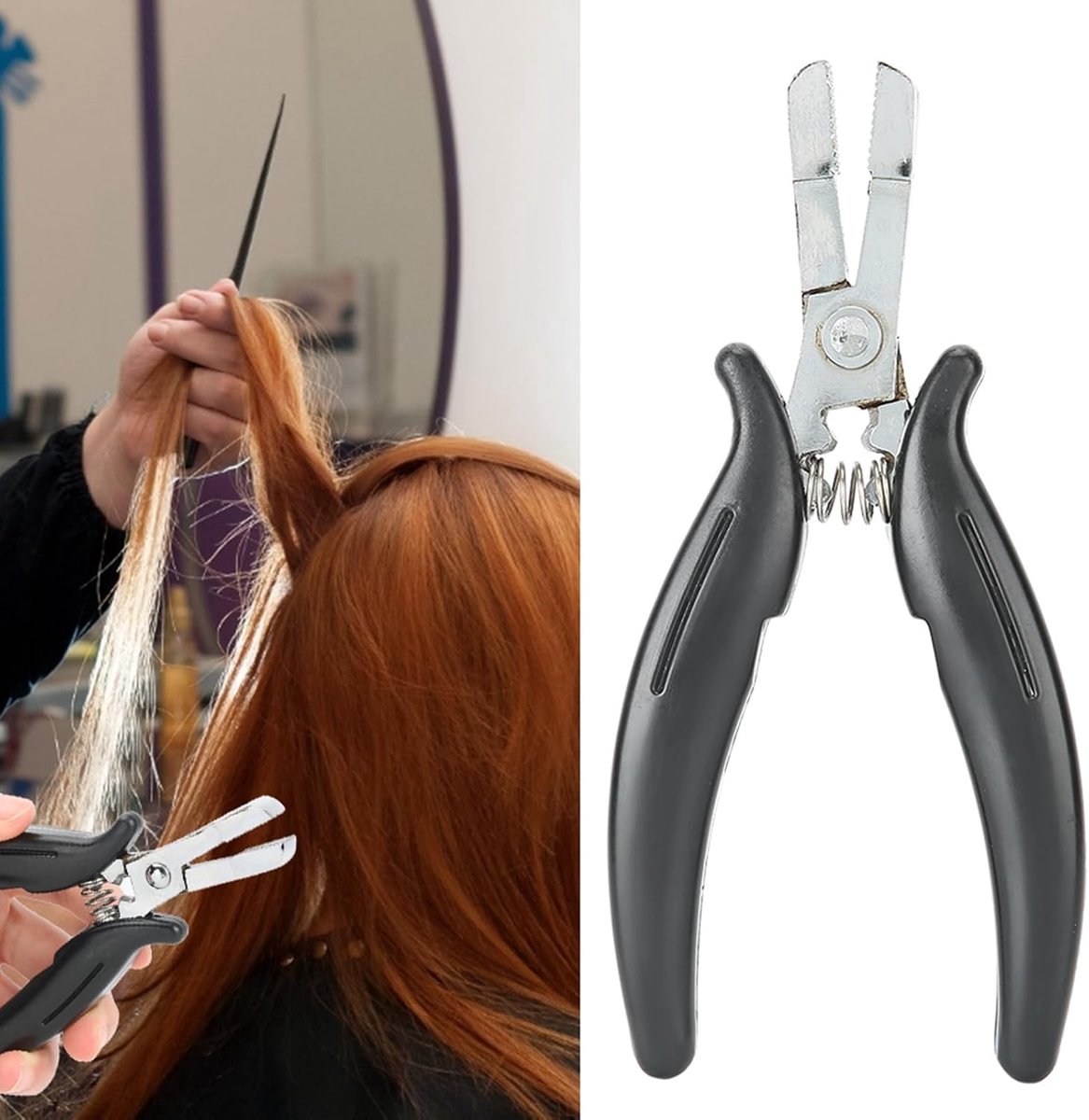 Haarverlenging Tang - Micro Ring Tang - Haar Extensions Plaatsen - Verwijdert Hot Melt Lijm