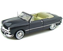 Klassiek Die Cast Modelauto Schaal 1:18 Grijs Cabriolet