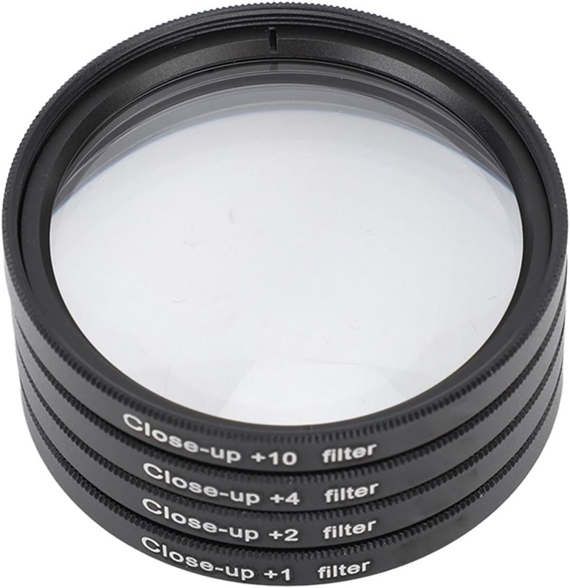 Close-upfilterset Camera - Macrolensfilters - Gedetailleerd Fotograferen - Vier Verschillende Dioptrieën - 58MM