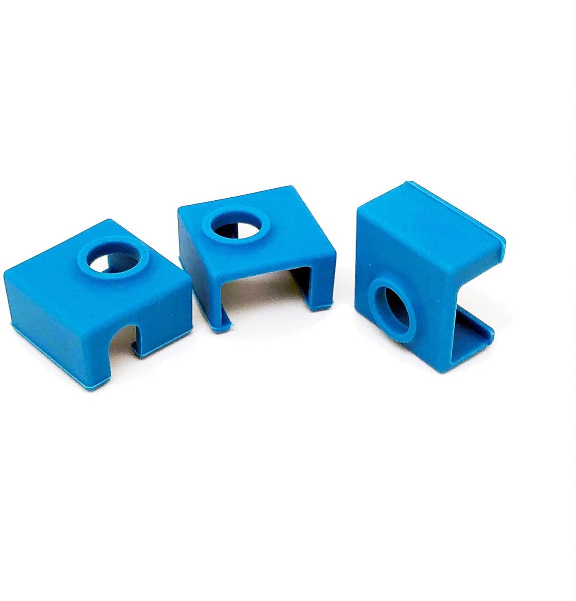 Siliconen Sokken - Hotend Covers - 3D Printen - Hoge Temperatuur Bestendig - 3 Stuks - Zwart