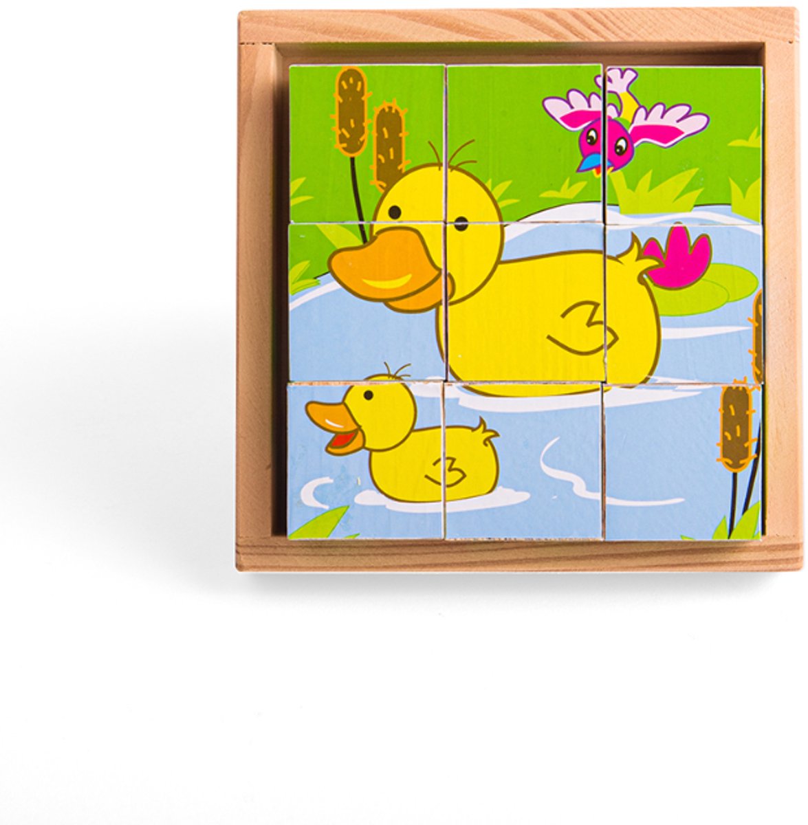 Blokpuzzel Boerderij - BIGJIGS - Compact Formaat - Puzzel Dieren — afbeelding 4