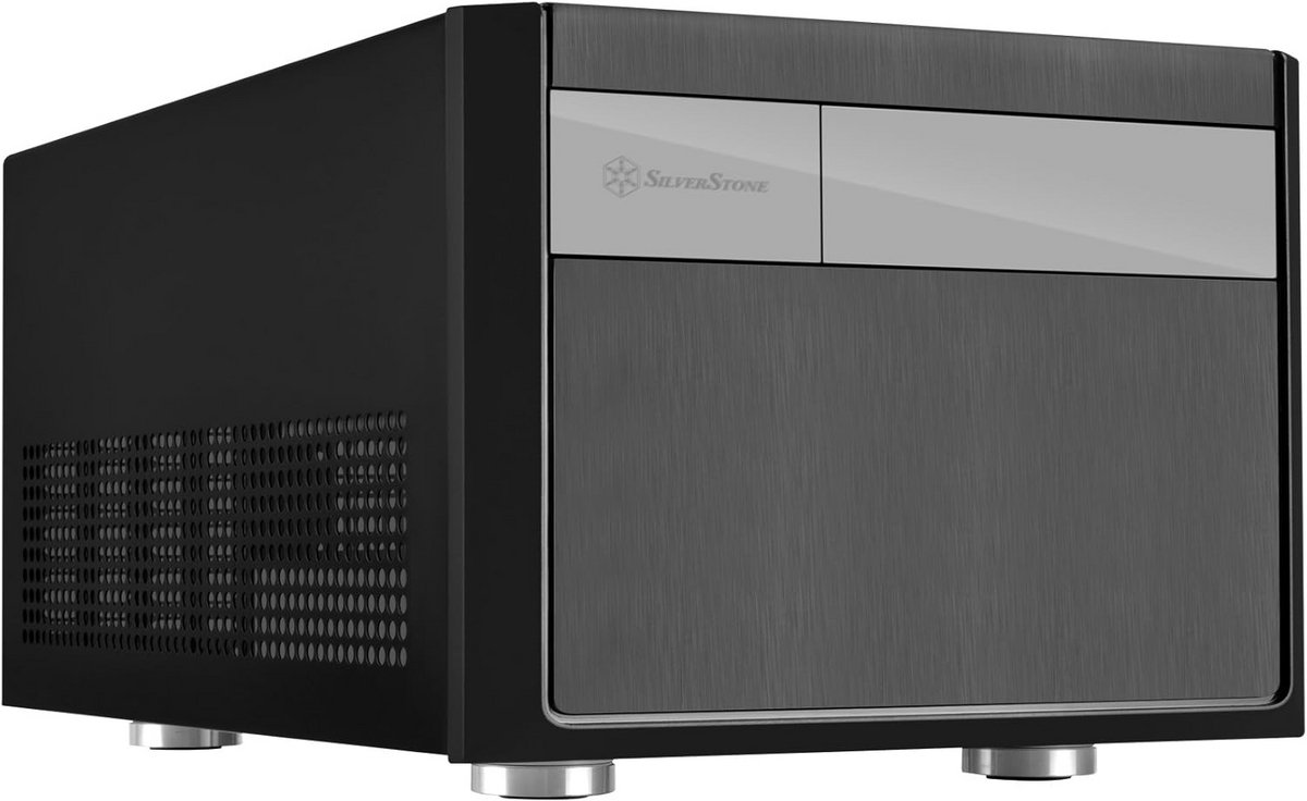 Micro ATX Cube PC Behuizing Zwart Compatibel voor Desktopbouw