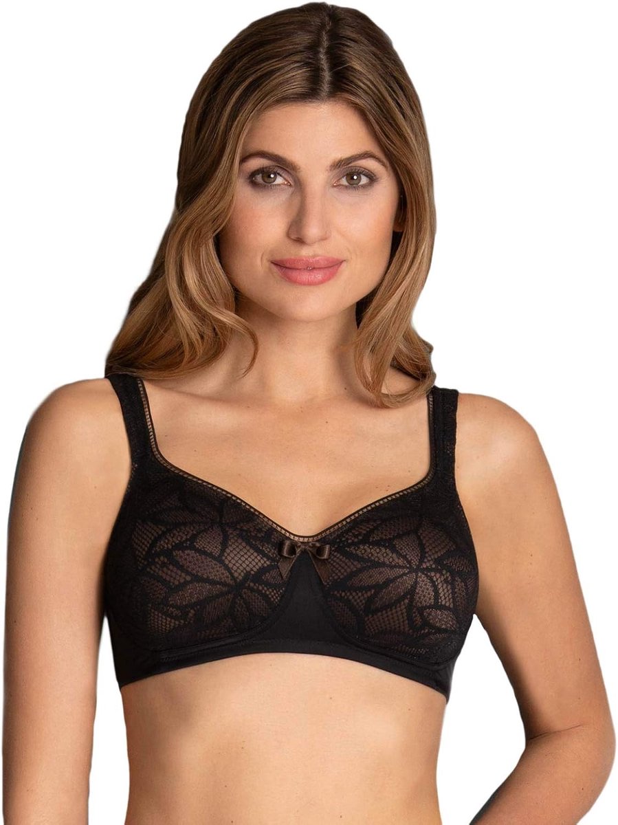 Full Cup Beha - Zachte Beha - Dagelijks Comfort - Draadloze Steun - Met Bloemenprint