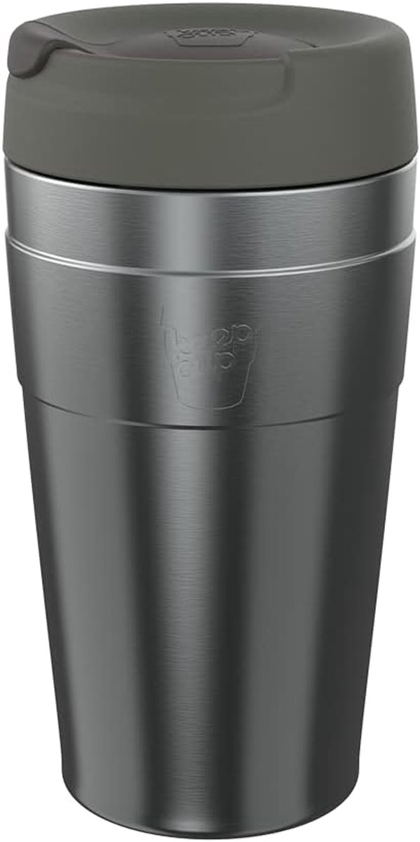 Vacuüm Isolerende Herbruikbare Reisbeker met Lekvrij Deksel - 455ml