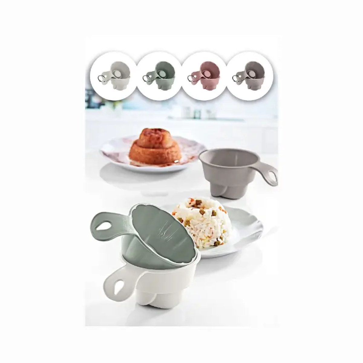 Freecook Opscheplepel Rijst - Set van 2