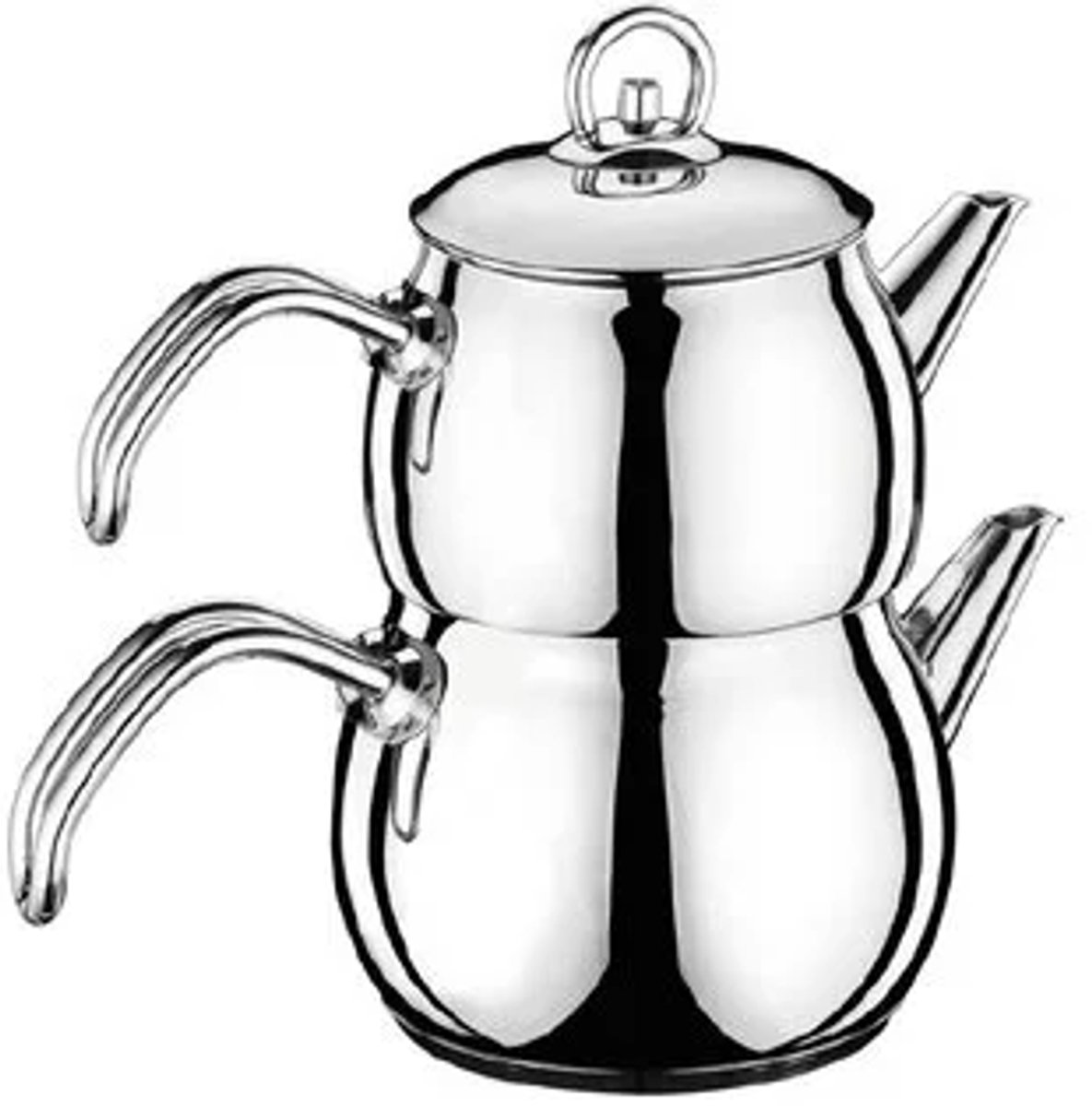 Hascevher theepot Cigdem 1.0L/1.5L mini formaat, verfijnd ontwerp en makkelijk schoon