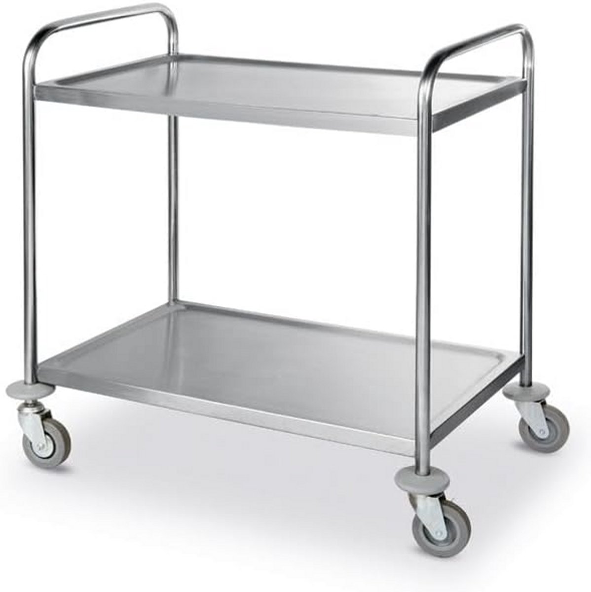 Professionele Serveerwagen RVS Buffetwagen 91x59x95 cm Trolley