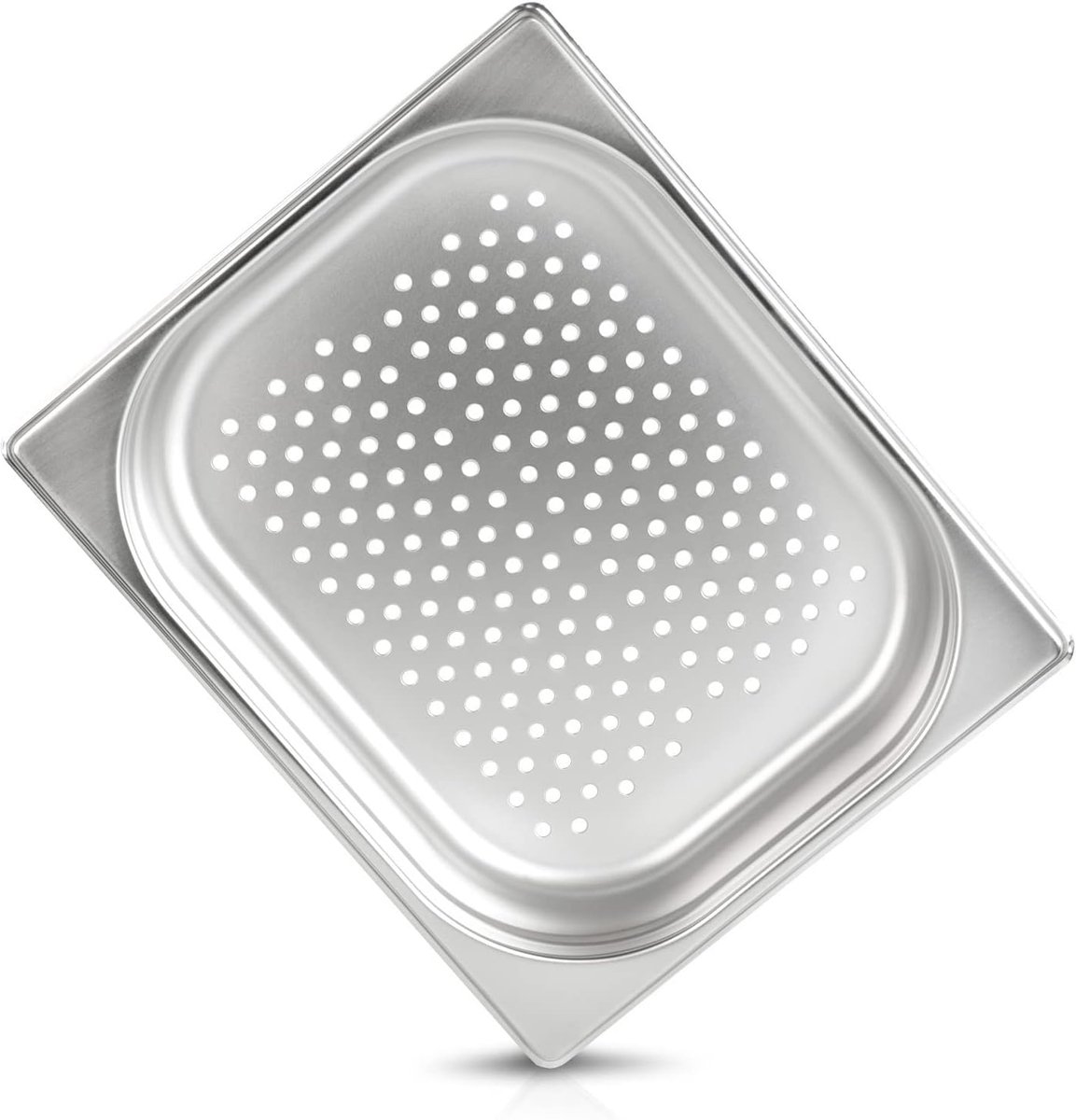Perforated RVS Gastronorm Pan 1/2 - 40 mm Diep voor Koken en Serveren